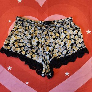 floral shorts